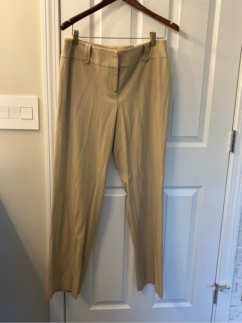 Ann Taylor Khaki Dress Trousers